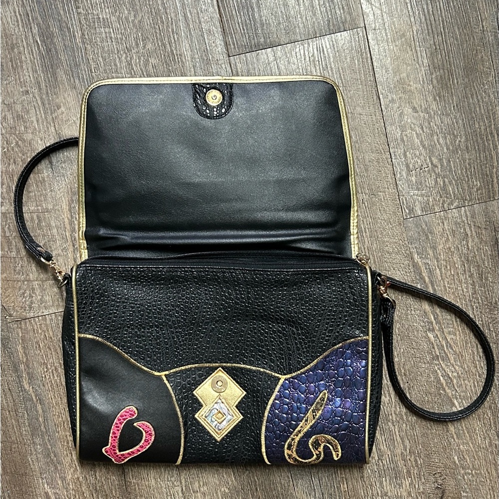 Multicolor Patchwork Alentino Purse - Picture 8 of 8